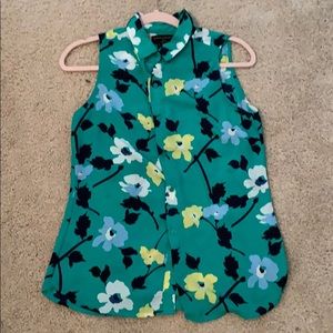 Banana Republic Floral Blouse